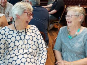 Jean and Hilary Dublin