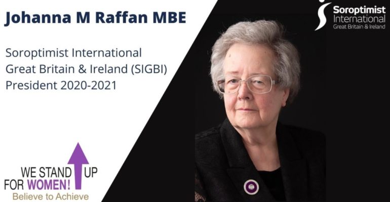 SIGBI President Johanna Raffan