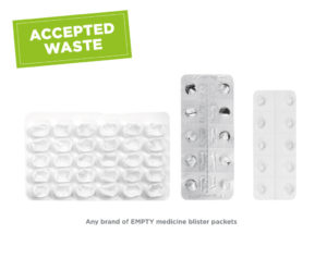 Recycle Medicine Blister Packs