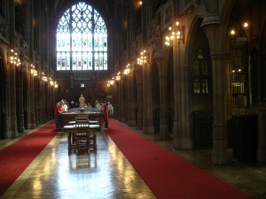 Rylands Library reading room