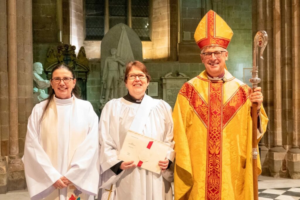 Congratulations From SI Stourbridge To Deacon Sue Haywood