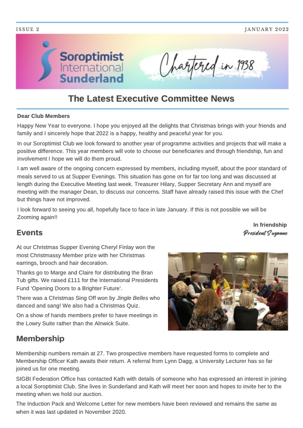 SI Sunderland's Executive News