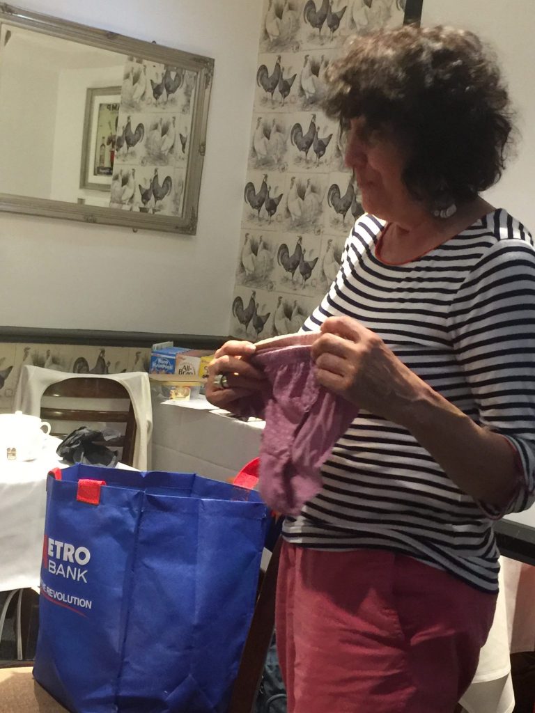 Freedom Kit Bags demonstrated by Rosa Matheson