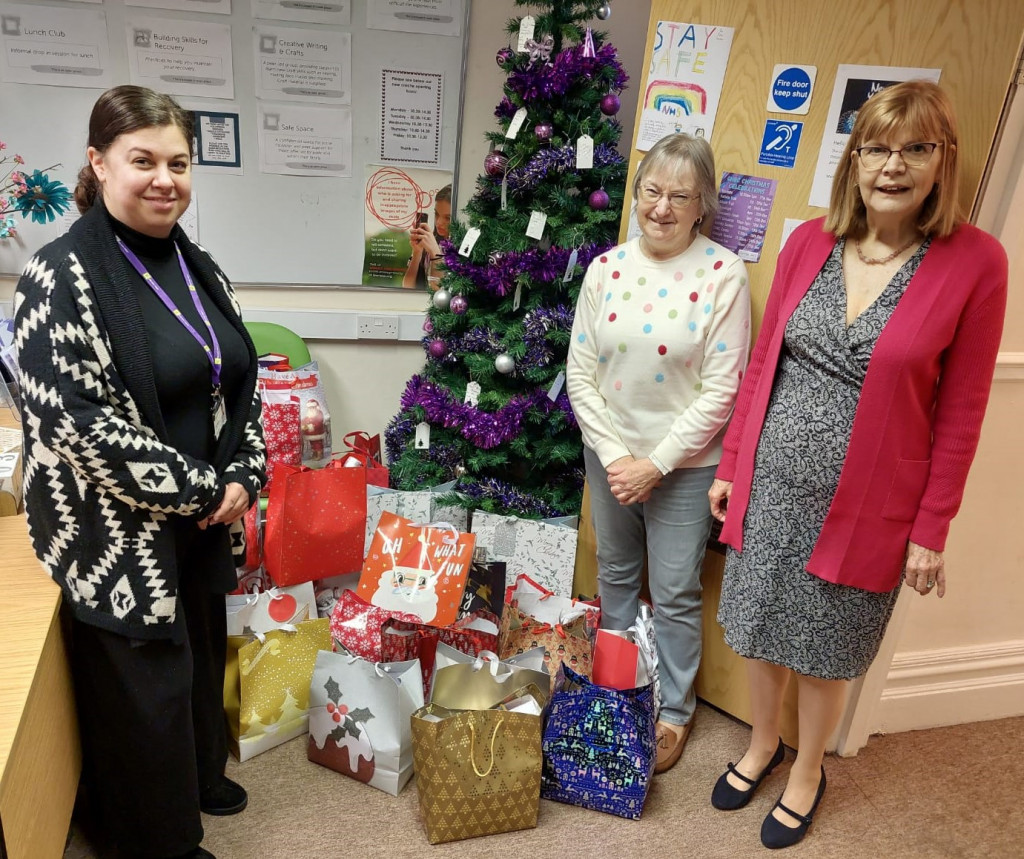 Handover of gifts to Nelson Trust