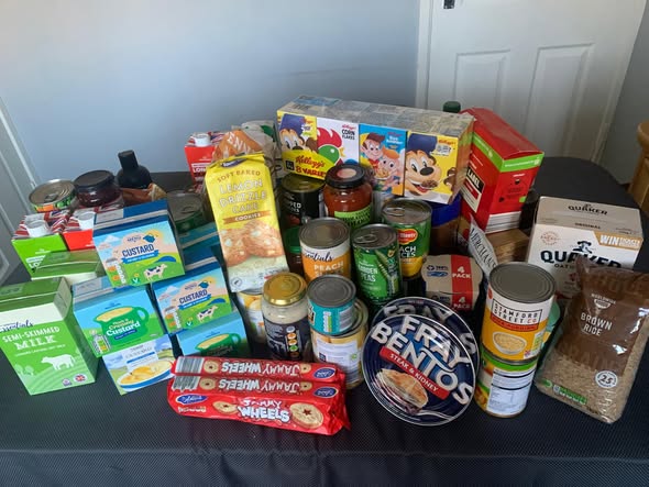 Foodbank donations
