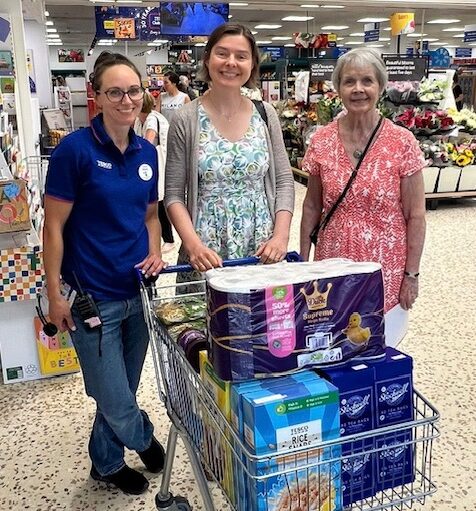 Special visit to supermarket 14 July 2025