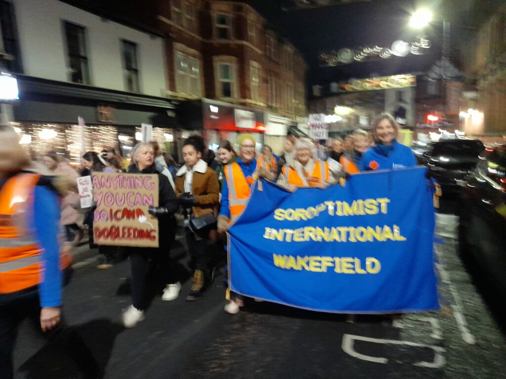 Wakefield Soroptimists reclaim the night