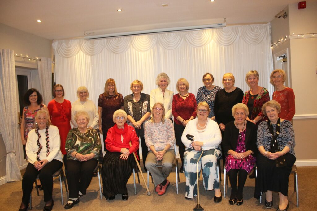 Celebrating Soroptimist friendship as Christmas