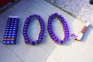 100 Easter Eggs donation to W&H food bank March 2021