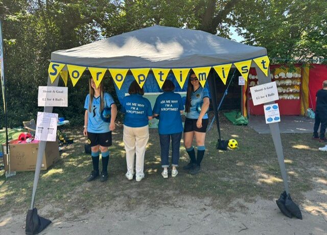 Promoting Weybridge soroptimism