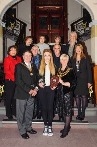 Hannah Ward the Young Achiever ,Mayor of Wigan, Mayors consort and President SI Wigan .