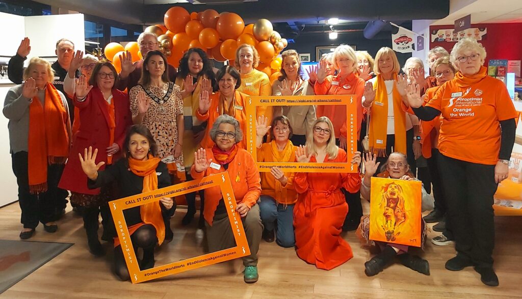 SI St Albans Orange the World Harpenden 2025