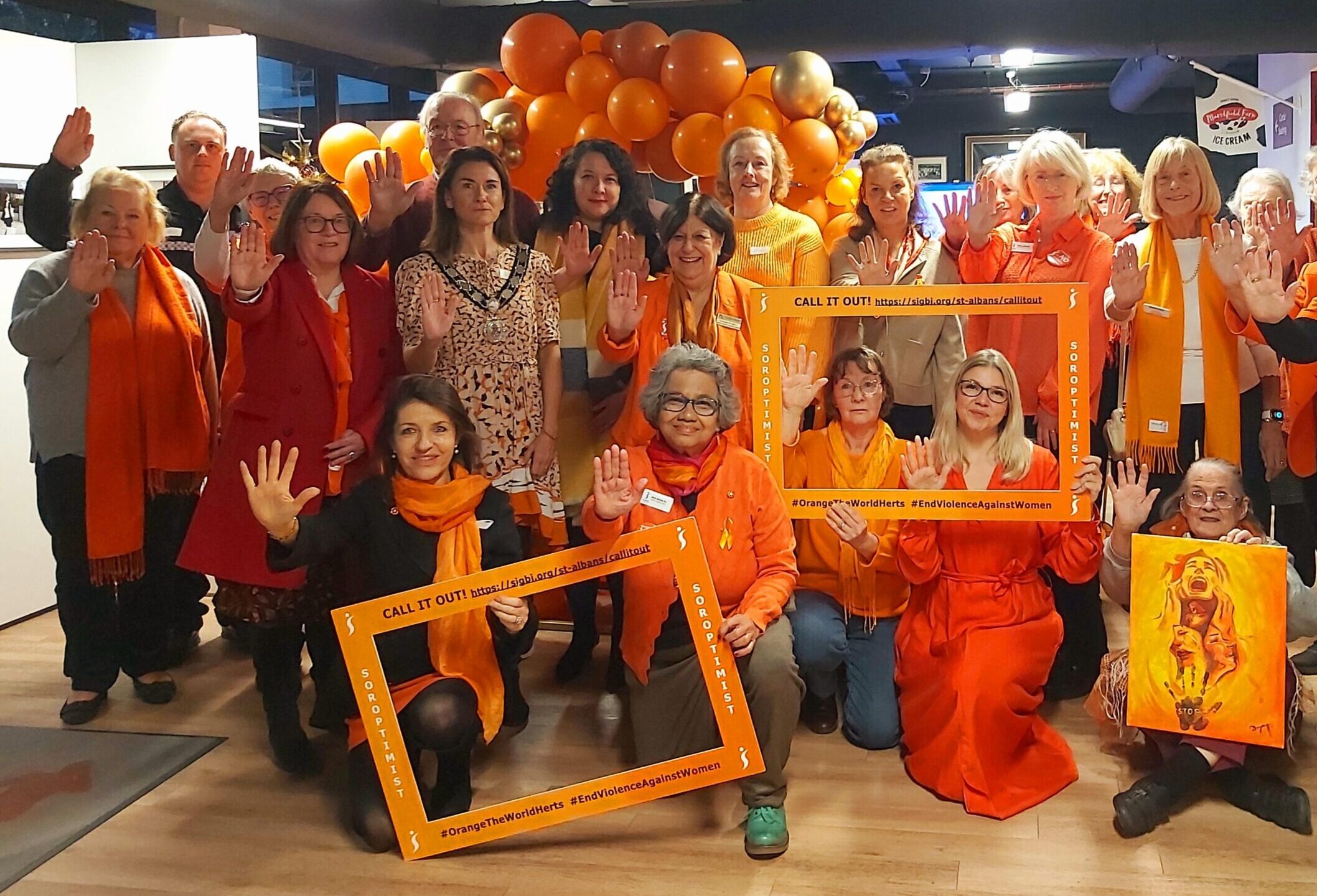 SI St Albans Orange the World Harpenden 2025